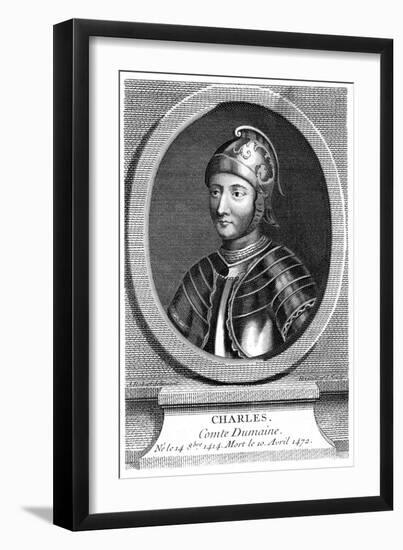 Charles Comte Du Maine-null-Framed Art Print