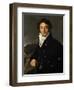 Charles Cordier (1777-1870), Inspecteur Des Domaines a Rome Et Paris, Painted 1811-Jean-Auguste-Dominique Ingres-Framed Giclee Print