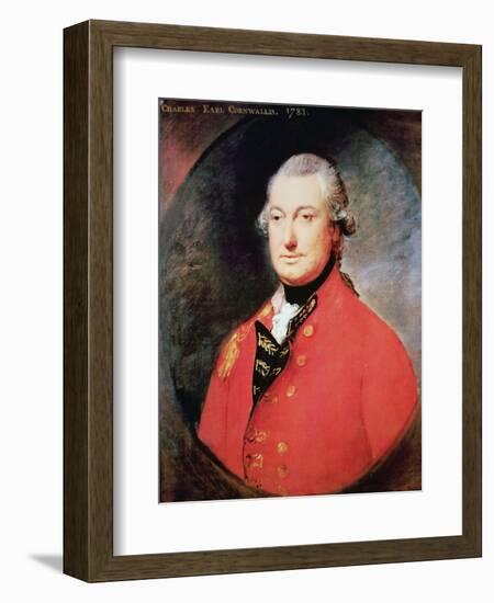 Charles Cornwallis, 1st Marquis Cornwallis-Thomas Gainsborough-Framed Giclee Print