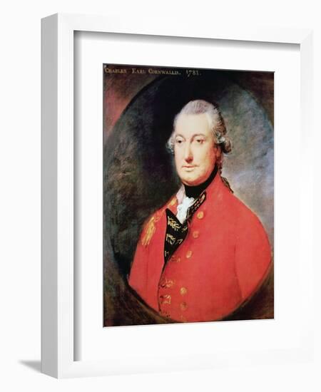 Charles Cornwallis, 1st Marquis Cornwallis-Thomas Gainsborough-Framed Giclee Print