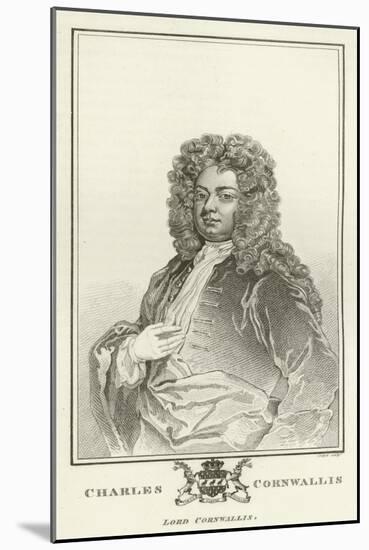 Charles Cornwallis, Lord Cornwallis-Godfrey Kneller-Mounted Giclee Print