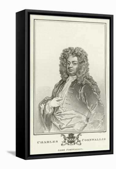 Charles Cornwallis, Lord Cornwallis-Godfrey Kneller-Framed Stretched Canvas