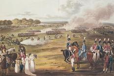 View of the London Volunteer Cavalry and Flying Artillery, 1805 (Colour Litho)-Charles Cranmer-Framed Stretched Canvas