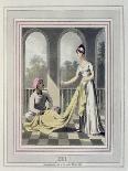 A European Lady Giving Instructions to Her Durzee, or Native Tailor-Charles D'oyly-Giclee Print