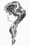 Not Worrying About Her Rights-Charles Dana Gibson-Art Print