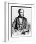 Charles Darwin, 1849 (Litho)-Thomas Herbert Maguire-Framed Premium Giclee Print