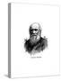 Charles Darwin, 19th Century British Naturalist-null-Stretched Canvas