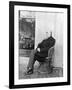 Charles Darwin (B/W Photo)-Captain L. Darwin-Framed Giclee Print