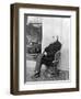 Charles Darwin (B/W Photo)-Captain L. Darwin-Framed Giclee Print