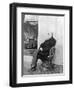 Charles Darwin (B/W Photo)-Captain L. Darwin-Framed Giclee Print