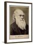 Charles Darwin, British Naturalist, C1860S-C1870S-Ernst Hader-Framed Giclee Print