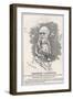 Charles Darwin, Depicted as a Tree-Climbing Anthropoid-null-Framed Art Print