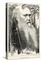 Charles Darwin, Depicted as a Wild Man of the Jungle-F. Waddy-Stretched Canvas