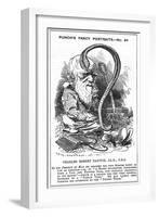 Charles Darwin, English Naturalist, 1881-Edward Linley Sambourne-Framed Premium Giclee Print