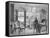 Charles Darwin, English Naturalist, in His Study, C1870-null-Framed Stretched Canvas