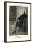 Charles Darwin English Naturalist Sitting in a Chair-Thomas Johnson-Framed Photographic Print