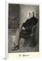 Charles Darwin English Naturalist Sitting in a Chair-Thomas Johnson-Framed Photographic Print