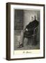 Charles Darwin English Naturalist Sitting in a Chair-Thomas Johnson-Framed Photographic Print