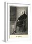 Charles Darwin English Naturalist Sitting in a Chair-Thomas Johnson-Framed Photographic Print