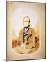 Charles Darwin, English Naturalist-George Richmond-Mounted Giclee Print