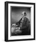 Charles Darwin (Engraving)-Maull & Fox-Framed Premium Giclee Print