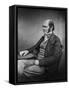 Charles Darwin (Engraving)-Maull & Fox-Framed Stretched Canvas