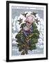 Charles Darwin In His Evolutionary Tree-Bill Sanderson-Framed Photographic Print