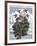 Charles Darwin In His Evolutionary Tree-Bill Sanderson-Framed Photographic Print