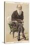 Charles Darwin Naturalist-Spy (Leslie M. Ward)-Stretched Canvas