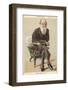 Charles Darwin Naturalist-Spy (Leslie M. Ward)-Framed Photographic Print