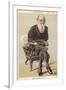 Charles Darwin Naturalist-Spy (Leslie M. Ward)-Framed Photographic Print