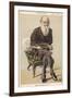 Charles Darwin Naturalist-Spy (Leslie M. Ward)-Framed Photographic Print