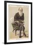 Charles Darwin Naturalist-Spy (Leslie M. Ward)-Framed Photographic Print