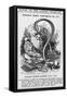 Charles Darwin, Punch's Fancy Portraits, Illustration from 'Punch' or 'The London Charivari', 1881-Edward Linley Sambourne-Framed Stretched Canvas