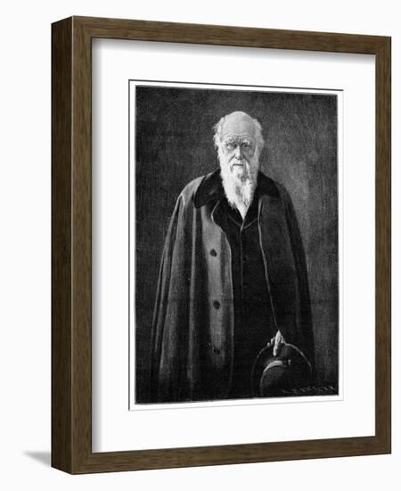 Charles Darwin, Renowned Naturalist and Thinker-John Collier-Framed Giclee Print