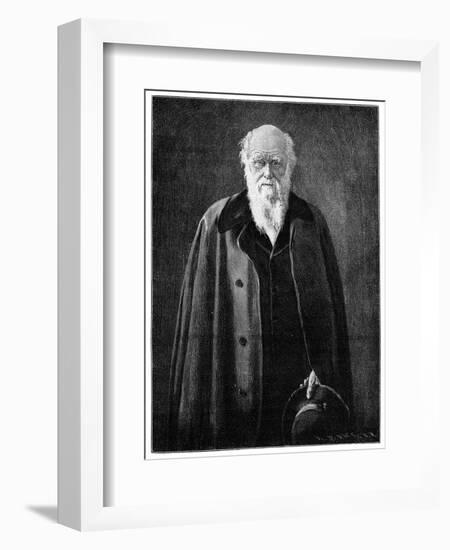 Charles Darwin, Renowned Naturalist and Thinker-John Collier-Framed Giclee Print