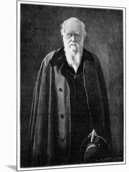 Charles Darwin, Renowned Naturalist and Thinker-John Collier-Mounted Giclee Print