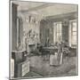 Charles Darwin's Home at Downe, in Kent - the Study-null-Mounted Art Print