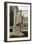 Charles Darwin Statue at Sefton Park Palm House-Michael Nicholson-Framed Premium Photographic Print