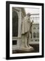 Charles Darwin Statue at Sefton Park Palm House-Michael Nicholson-Framed Photographic Print