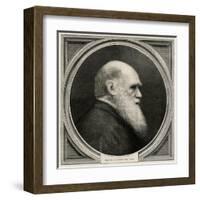 Charles Darwin-null-Framed Art Print