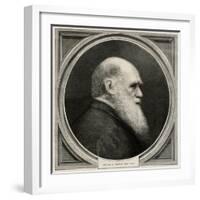 Charles Darwin-null-Framed Art Print