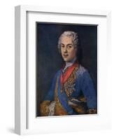 'Charles, Dauphin De France', 1910-Maurice-quentin De La Tour-Framed Giclee Print