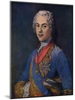 'Charles, Dauphin De France', 1910-Maurice-quentin De La Tour-Mounted Giclee Print