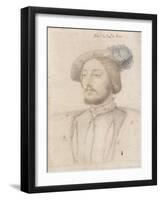 Charles de Cossé, comte de Brissac, maréchal de France (1506-1563)-Jean Clouet-Framed Giclee Print