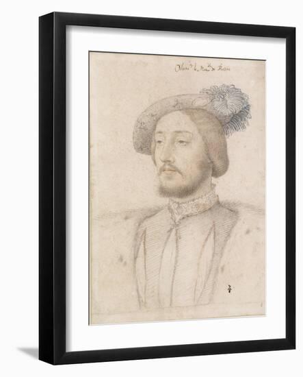 Charles de Cossé, comte de Brissac, maréchal de France (1506-1563)-Jean Clouet-Framed Giclee Print