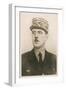 Charles de Gaulle French Soldier and Statesman-null-Framed Art Print