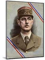 Charles de Gaulle-L. Serre-Mounted Photographic Print