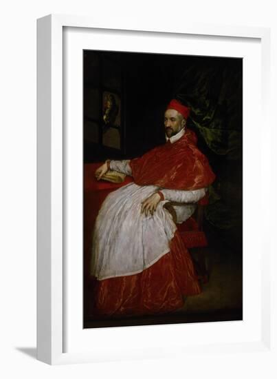 Charles de Guise, Cardinal of Lorraine-El Greco-Framed Giclee Print