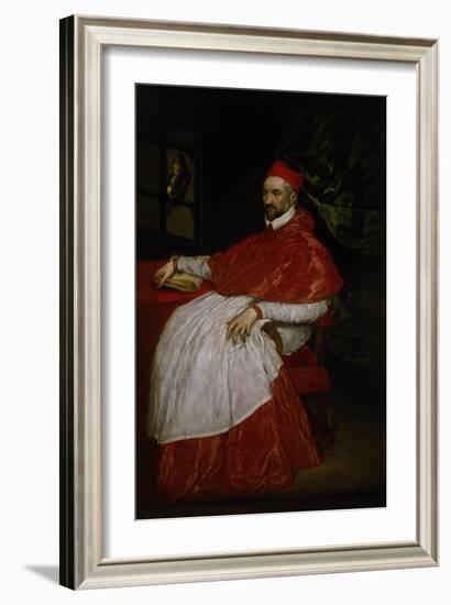 Charles de Guise, Cardinal of Lorraine-El Greco-Framed Giclee Print